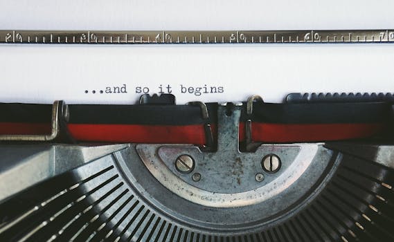 Begin Your Story: Top Tips for Aspiring Creative Writers